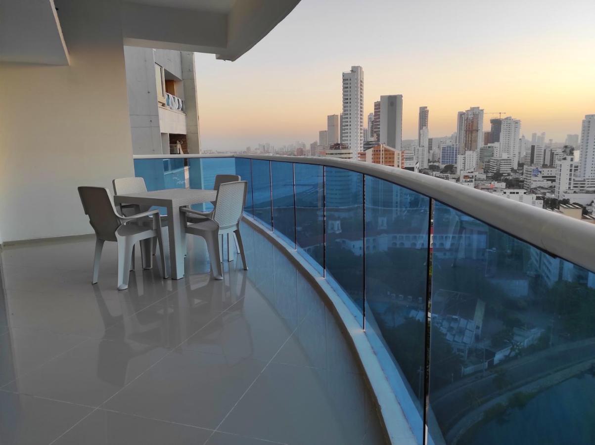 Cartagena Apartamento De Lujo Con Vista Al Mar - Excelente Ubicacion מראה חיצוני תמונה