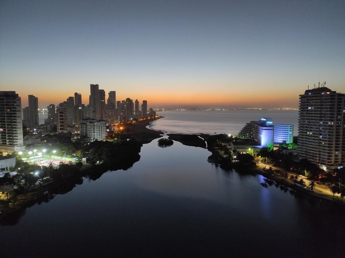 Cartagena Apartamento De Lujo Con Vista Al Mar - Excelente Ubicacion מראה חיצוני תמונה