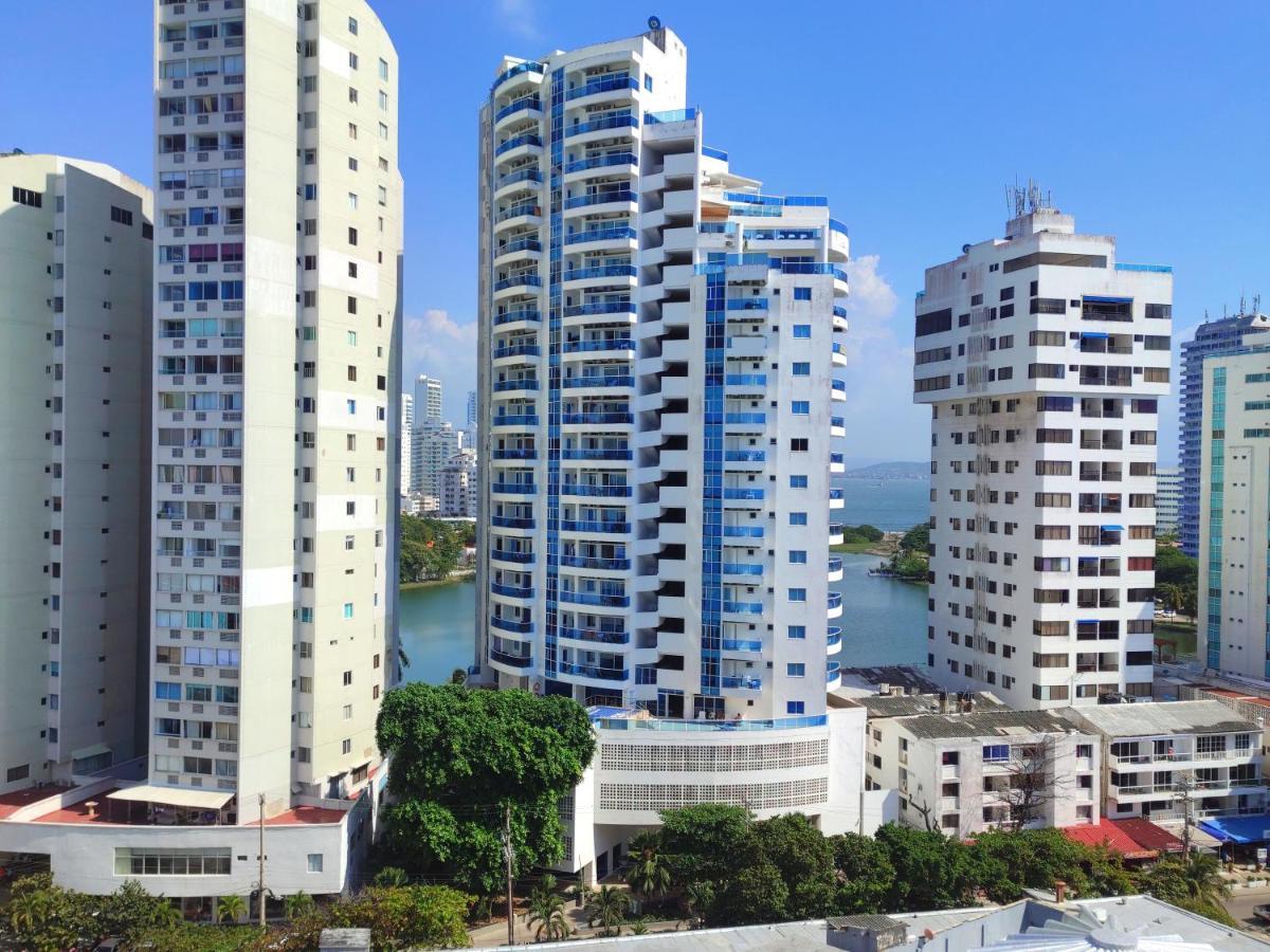 Cartagena Apartamento De Lujo Con Vista Al Mar - Excelente Ubicacion מראה חיצוני תמונה
