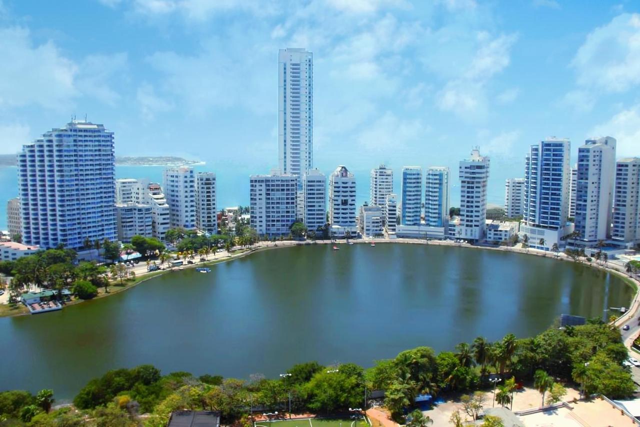 Cartagena Apartamento De Lujo Con Vista Al Mar - Excelente Ubicacion מראה חיצוני תמונה