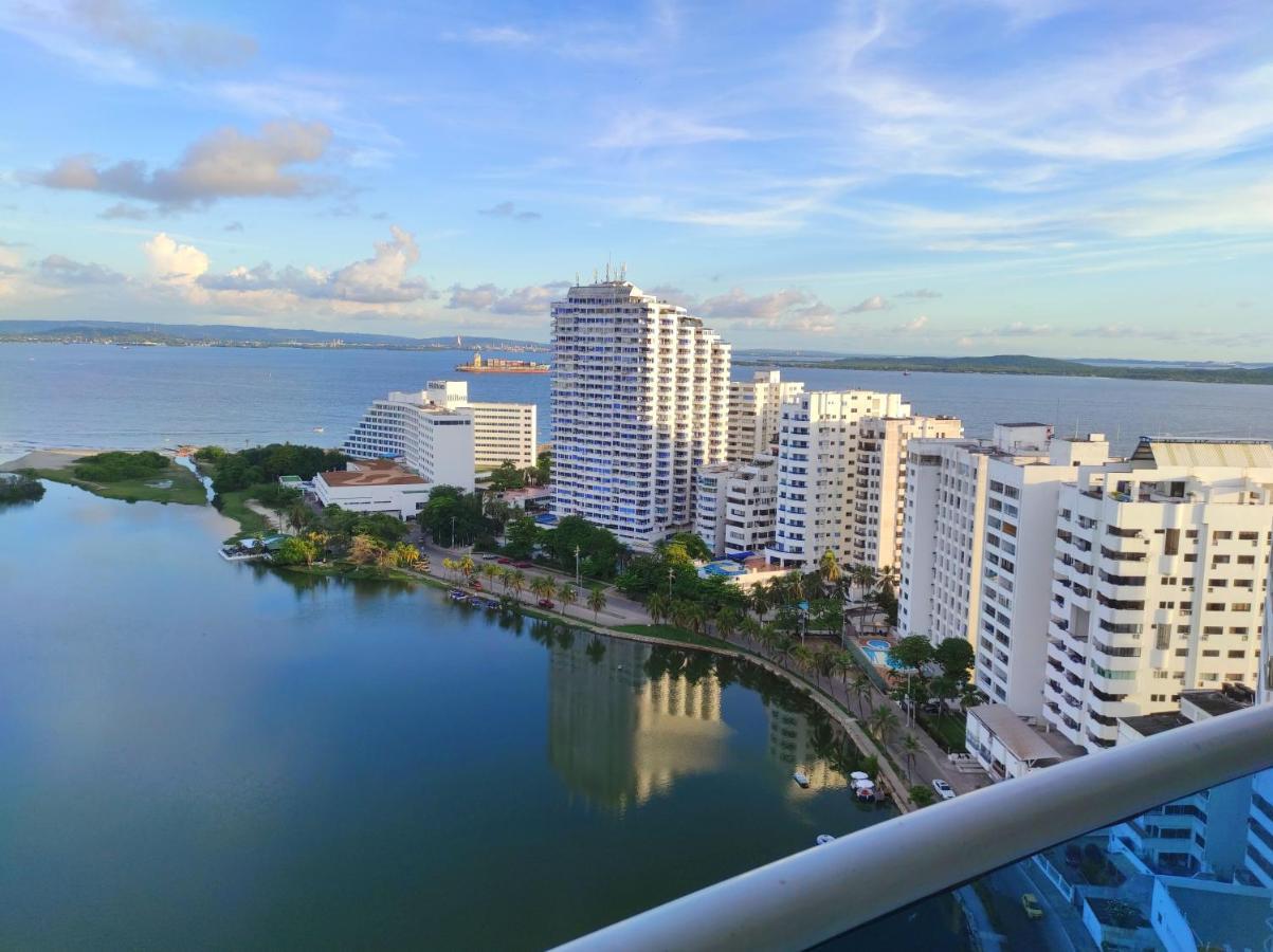 Cartagena Apartamento De Lujo Con Vista Al Mar - Excelente Ubicacion מראה חיצוני תמונה