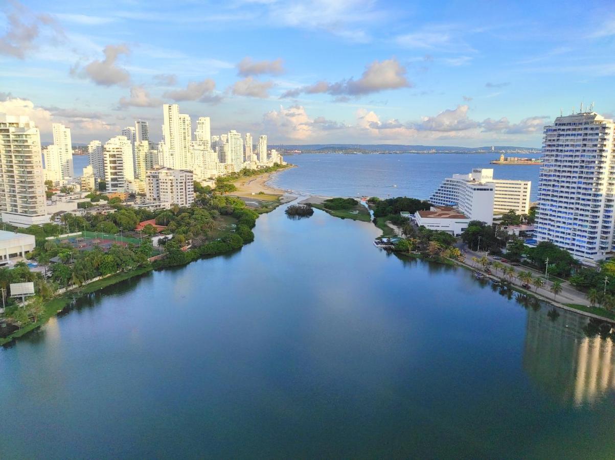 Cartagena Apartamento De Lujo Con Vista Al Mar - Excelente Ubicacion מראה חיצוני תמונה